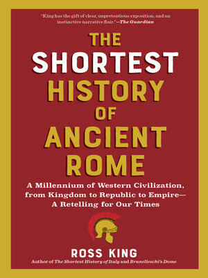 cover image of The Shortest History of Ancient Rome